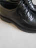 金利來(lái)（Goldlion）男鞋 冬季加絨保暖棉鞋 男士圓頭系帶厚底增高商務(wù)正裝棉皮鞋男 黑色 41 比標準碼皮鞋偏大一碼 曬單實(shí)拍圖