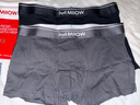貓人【精梳棉-安心品質(zhì)】男士?jì)妊澞屑兠蘅咕Q絲襠男生四角平角短褲 曬單實(shí)拍圖