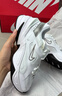耐克NIKE休閑鞋女復古白老爹鞋M2K TEKNO運動(dòng)鞋BQ3378-100白36 曬單實(shí)拍圖