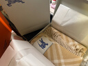 博柏利（BURBERRY）【新品】圍巾男女 格紋羊絨圍巾 沙米色 曬單實(shí)拍圖