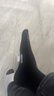 蕉內（Bananain）銀皮301S襪子男士商務(wù)休閑精梳棉7A抗菌防臭秋冬船襪短中長(cháng)筒5雙 【中筒】純黑*2+烏灰*2+中冷灰 均碼 曬單實(shí)拍圖