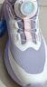 鴻星爾克（ERKE）童鞋男女童跑鞋兒童革面緩震型運動(dòng)鞋薄霧紫/顏粉/微晶白36 曬單實(shí)拍圖