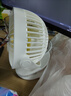 艾美特（AIRMATE）小風(fēng)扇桌面便攜式小型電風(fēng)扇充電辦公宿舍學(xué)生床頭夾扇臺夾扇 【插電款/二檔】白色 曬單實(shí)拍圖