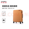 新秀麗（Samsonite）拉桿箱大容量行李箱男女旅行箱 萬(wàn)向輪登機箱時(shí)尚抗壓 密碼箱 HG0 HG0-芥末黃 20英寸 【適合1周內短途旅行】 曬單實(shí)拍圖