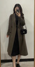 麥檬MM麥檬23年秋冬時(shí)尚半高領(lǐng)百搭通勤針織長(cháng)裙連衣裙女5EA193611 黑色 S 曬單實(shí)拍圖