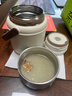 蘇泊爾（SUPOR）燜燒杯真空保溫燜燒罐學(xué)生上班族燜粥帶飯帶餐勺316L食品級(jí)保溫桶 316L不銹鋼內(nèi)膽-蓮子白800mL 曬單實(shí)拍圖