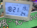 戶(hù)璃【德國】溫濕度計嬰兒房高精度家用室內電子溫度濕度表顯示器 【充電版】自動(dòng)夜光+TYPE-C充電 【白色電子顯示】 曬單實(shí)拍圖
