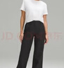lululemon丨Utilitech? 女士寬松剪裁中腰長(cháng)褲 LW5GLXA 黑色 M 曬單實(shí)拍圖
