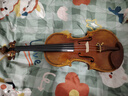 克莉絲蒂娜小提琴專(zhuān)業(yè)級考級初學(xué)者演奏手工學(xué)生實(shí)木初學(xué)入門(mén)小提琴v07雕花 V07雕花 4/4 身高155cm以上 曬單實(shí)拍圖