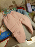 棉大班（MIANDABAN）兒童輕薄棉服春秋冬款嬰兒棉衣夾棉上衣男童寶寶棉襖內膽外套 褲-粉色小兔 90 CM 曬單實(shí)拍圖