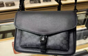 蔻馳（COACH）【禮物】男士CHARTER信使斜挎包牛皮革真皮通勤男包 木炭灰色 曬單實(shí)拍圖