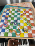 小頑豆飛行棋兒童版跳棋五子棋小學(xué)生多功能棋盤(pán)五合一棋類(lèi)套裝益智玩具 曬單實(shí)拍圖