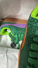 彪馬（PUMA）忍者神龜聯(lián)名面包鞋男女新款綠色休閑鞋SUEDE 401304 深綠色-樹(shù)膠色-01 38 曬單實(shí)拍圖