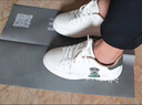 金利來(lái)（Goldlion）男鞋厚底增高板鞋秋冬款經(jīng)典百搭小白鞋G578530303BBG白39 曬單實(shí)拍圖