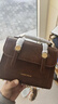 viney【陳妍希同款】牛皮斜挎包包女包單肩包生日新年禮物送女友老婆 【棕色定制禮盒裝】實(shí)用品牌高級感劍橋包 時(shí)尚輕奢通勤百搭休閑手提包 曬單實(shí)拍圖
