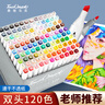 Touch mark【超級(jí)爆款】馬克筆120色雙頭油性大容量速干水彩筆繪畫(huà)美術(shù)生專(zhuān)用畫(huà)筆記號(hào)筆兒童學(xué)生開(kāi)學(xué)禮物 曬單實(shí)拍圖