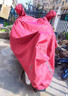 電動(dòng)車(chē)防雨罩加厚電瓶車(chē)遮車(chē)罩摩托車(chē)防曬防水防塵車(chē)衣套 棗紅色 4xl（適配中型電動(dòng)車(chē)長(cháng)1.8米） 曬單實(shí)拍圖