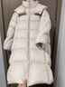 皮爾卡丹90白鵝絨泡芙羽絨服冬季女2025新款寬松時(shí)尚小個(gè)子加厚中長(cháng)款外套 杏色(新國際鵝絨) M (130-160斤) 曬單實(shí)拍圖