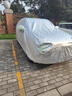晉御滋豐田榮放RAV4車(chē)衣全車(chē)罩遮陽(yáng)曬防雨雪冰雹防凍加厚牛津布四季通用 【標準加絨】銀白色航天級車(chē)衣-送收納袋 豐田RAV4榮放專(zhuān)用車(chē)衣全車(chē)罩四季通用 曬單實(shí)拍圖