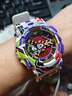 卡西歐（CASIO）G-SHOCK X EVA30周年聯(lián)名款 GA-110系列運動(dòng)手表卡西歐福音戰士款 GA-110EVA30-7APR【初號機元素】 曬單實(shí)拍圖