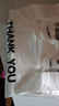 百易特塑料袋加厚背心袋超市購物袋透明手提袋雙面3絲26*42cm100只 曬單實(shí)拍圖
