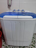 大黃鴨電器洗衣機半自動(dòng)雙桶雙缸家用小型迷你租房宿舍波輪脫水甩干雙杠省電老式強動(dòng)力易操作以舊換新 洗脫兩用丨抑菌除螨丨健康快洗丨節水省電 曬單實(shí)拍圖