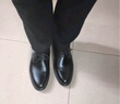 回力(Warrior)商務(wù)休閑男鞋百搭鞋子男英倫正裝皮鞋男2413 黑色 41 曬單實(shí)拍圖