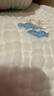 babycare兒童浴巾超柔吸水紗布新生嬰兒洗澡巾嬰兒 95*95-云端月亮兔 曬單實(shí)拍圖