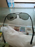 帕尼曼變色偏光太陽(yáng)眼鏡墨鏡男士日夜兩用飛行員蛤蟆釣魚(yú)開(kāi)車(chē)專(zhuān)用防強光 黑框變色片 曬單實(shí)拍圖