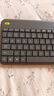 羅技（Logitech）K400Plus無(wú)線(xiàn)鍵盤(pán)觸控 安卓智能電視電腦筆記本辦公鍵盤(pán) 觸摸面板無(wú)線(xiàn)觸控鍵盤(pán)電池緊湊型即插即用 K400Plus+大桌墊 曬單實(shí)拍圖