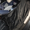 汽車(chē)代駕座椅套座椅保護套防塵防污坐墊套防臟代駕寵物后排座套 黑色前排座套【60*180cm】一個(gè)裝 曬單實(shí)拍圖