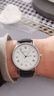 男士復古石英表商務(wù)休閑時(shí)尚輕奢手表 羅馬白 曬單實(shí)拍圖