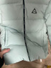 李寧（LI-NING）女童羽絨服兒童冬季新款抗靜電青少年童裝連帽寬松鴨絨運動(dòng)外套 羽紗綠 150 冬季新款 曬單實(shí)拍圖
