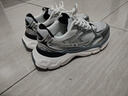 卡帕（Kappa）女鞋增高老爹鞋子女款秋季厚底跑步鞋休閑運動(dòng)慢跑鞋女 奧運灰 36 曬單實(shí)拍圖
