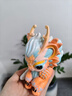 多彩桔子 COLORFUL ORANGE高檔蛇年原創(chuàng  )吉祥物十二生肖全套桌面車(chē)載裝飾品男女生日新年禮物 旺財-龍 8cm 曬單實(shí)拍圖