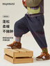 MQDMINI童裝男童加絨褲子秋冬兒童燈籠褲休閑褲中小童百搭長(cháng)褲?福祿 曬單實(shí)拍圖