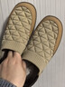Pansy盼喜日本女鞋秋季休閑鞋寬松一腳蹬輕便百搭舒適鞋子1530 米色 37 曬單實(shí)拍圖
