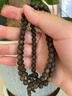等妃沉水級108顆越南芽莊紫奇楠沉香手串老料棋楠男女士手項鏈真品 99分沉水 約6mm*15g 曬單實(shí)拍圖