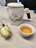 臻廚聚旅行茶具整套便攜式戶(hù)外露營(yíng)茶具套裝茶水分離泡茶功夫茶具快客杯 錦繡江山一壺四杯【便攜包】 曬單實(shí)拍圖
