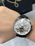 勞力士王子瑞士進(jìn)口手表男士全自動(dòng)機(jī)械表男陀飛輪超薄商務(wù)防水夜光時(shí)尚男表 瑞士男表-本白白面 42mm 曬單實(shí)拍圖