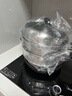 美的（Midea）蒸鍋不銹鋼三層蒸煮兩用湯鍋蒸魚(yú)饅頭包子家用蒸籠鍋蒸大閘蟹螃蟹 曬單實(shí)拍圖