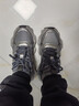 貴之步春夏季男鞋網(wǎng)面透氣厚底緩震休閑運動(dòng)鞋增高老爹鞋 G021 銀色 42 曬單實(shí)拍圖