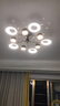 雷士（NVC）北歐吊燈簡(jiǎn)約創(chuàng  )意網(wǎng)紅分子燈吸頂客廳燈網(wǎng)紅現代燈飾WHXD80Z/F-03 曬單實(shí)拍圖