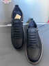 奧康（Aokang）奧康2026新款運動(dòng)休閑鞋男真皮軟底不累腳百搭一腳蹬輕便透氣板鞋 黑色 42 標準皮鞋尺碼 曬單實(shí)拍圖
