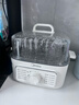 美的（Midea）蒸鍋電蒸鍋燉蒸煮一體 四層大容量多用途鍋電煮鍋電火鍋蒸蛋器蒸包子鍋家用多功能鍋ZGE2323Z03X 曬單實(shí)拍圖