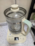 美的（Midea）養生壺大容量煮茶壺燉煮壺電熱燒水壺恒溫保溫自動(dòng)家用辦公室花茶壺玻璃煮茶器煮小米 【超級新品】-全網(wǎng)爆款 1.8L 曬單實(shí)拍圖