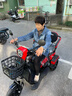 鳳凰（Phoenix）炫酷電動(dòng)三輪車(chē)家用小型老年代步電動(dòng)車(chē)三輪車(chē)老人休閑電瓶車(chē) 【600W】48V12A鉛酸+續航約40里 曬單實(shí)拍圖