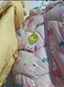 嘟嘟家兒童加厚棉服新年紅色冬裝男童保暖外套女童棉襖秋裝寶寶童裝冬款 粉色系滿印 120 曬單實拍圖