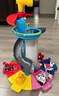 汪汪隊立大功（PAW PATROL）兒童積木玩具車(chē)超能瞭望塔模型套裝回力車(chē)玩具男孩女孩生日禮物 汪汪隊騎士救援總部塔禮盒套裝 曬單實(shí)拍圖