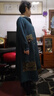 安婭詩(shī)復古民族風(fēng)女裝冬季加絨連衣裙女長(cháng)款過(guò)膝加厚保暖長(cháng)裙子 墨藍色加絨款 M 建議體重95-110 曬單實(shí)拍圖